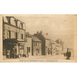 63 SAINT-ELOY-LES-MINES. Café Tabac avenue Jean-Jaurès 1947