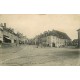 03 SOUVIGNY. Tabac et Boucherie Place du Marché 1912