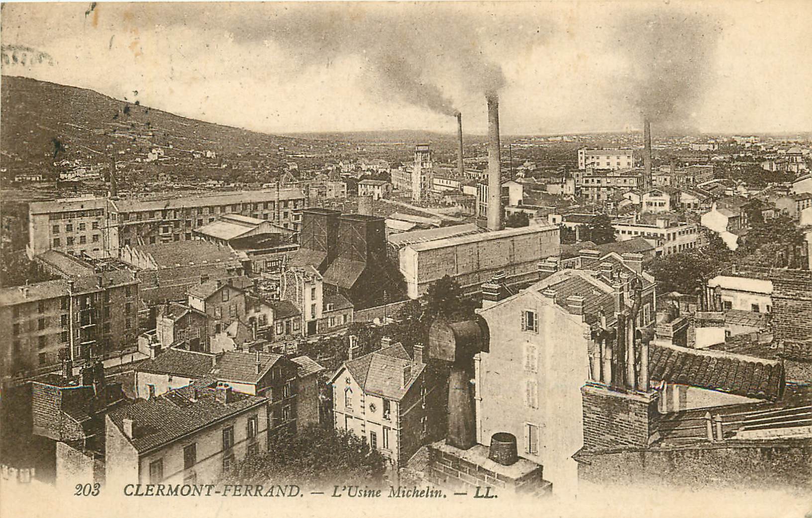 Michelin factory clermont ferrand france Banque de photographies et d