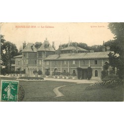 sur fortunapost.com 78 MESNIL-LE-ROI. Le Château 1908 carte postale ancienne