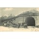 05 LE LAUTARET. Attelage à l'Entrée du Tunnel du Galibier 1903