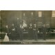 78 ACHERES. Rare Photo carte postale des Transports Postaux en trains avec les Employé Guerre 1914 pour Noisy-le-Sec