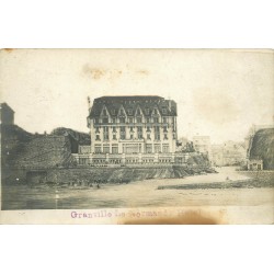 50 GRANVILLE. Photo carte postale du Normandy Hôtel