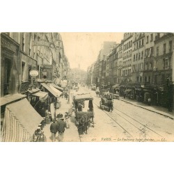 75 PARIS XII° Le Faubourg Saint-Antoine 1909