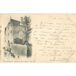 50 LE MONT-SAINT-MICHEL. Maison de Du Guesclin 1903