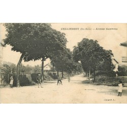 52 CHALINDREY. Avenue Gambetta 1918