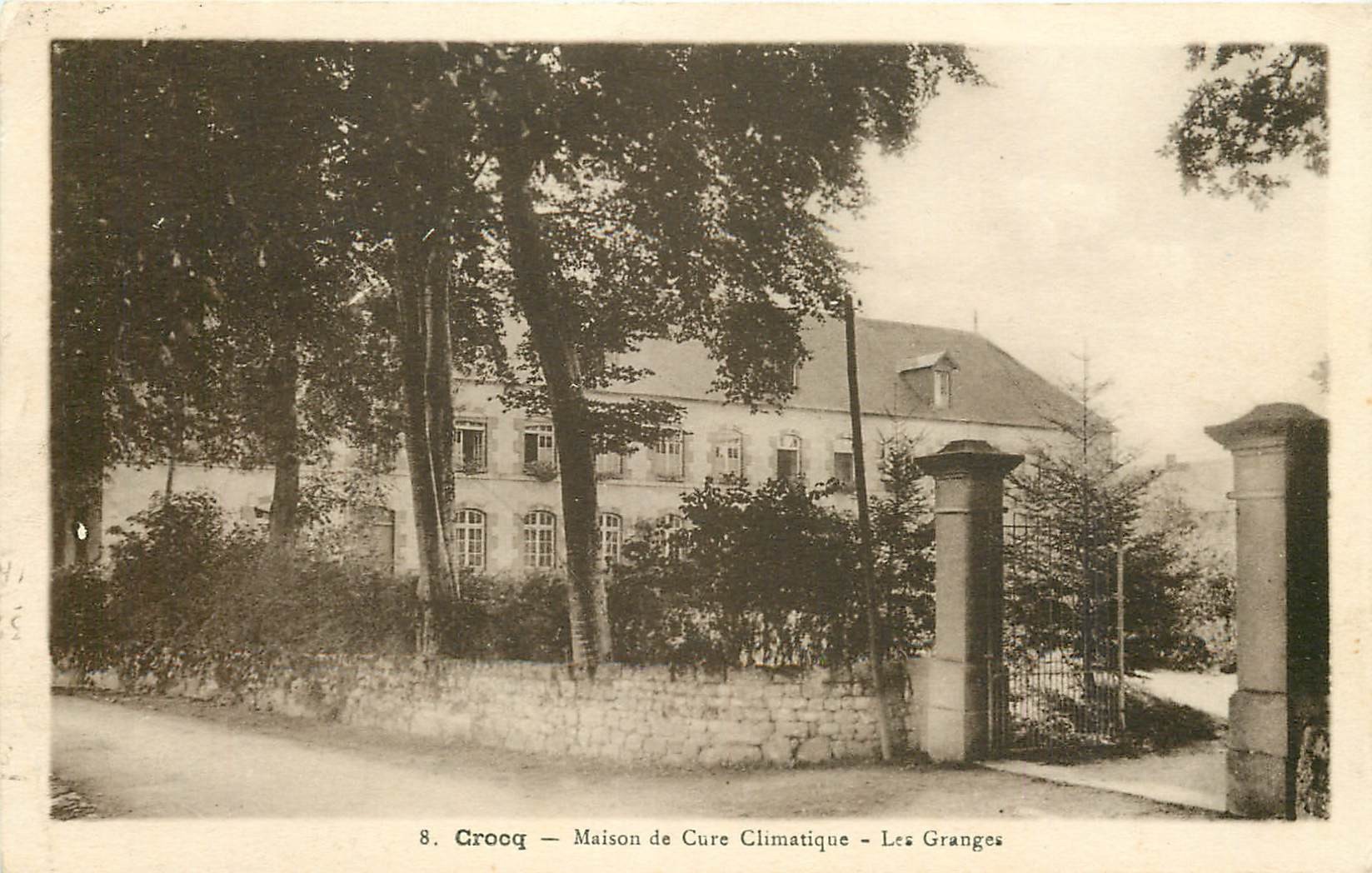 23 CROCQ. Les Granges Maison de Cure Climatique 1932