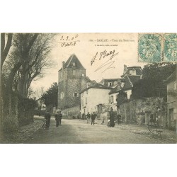 24 SARLAT. Tour du Bourreau avec animation 1906