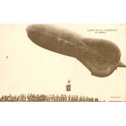 23 CAMP DE LA COURTINE. Le Ballon, Saucisse, Montgolfière, Aéronef militaire 1930