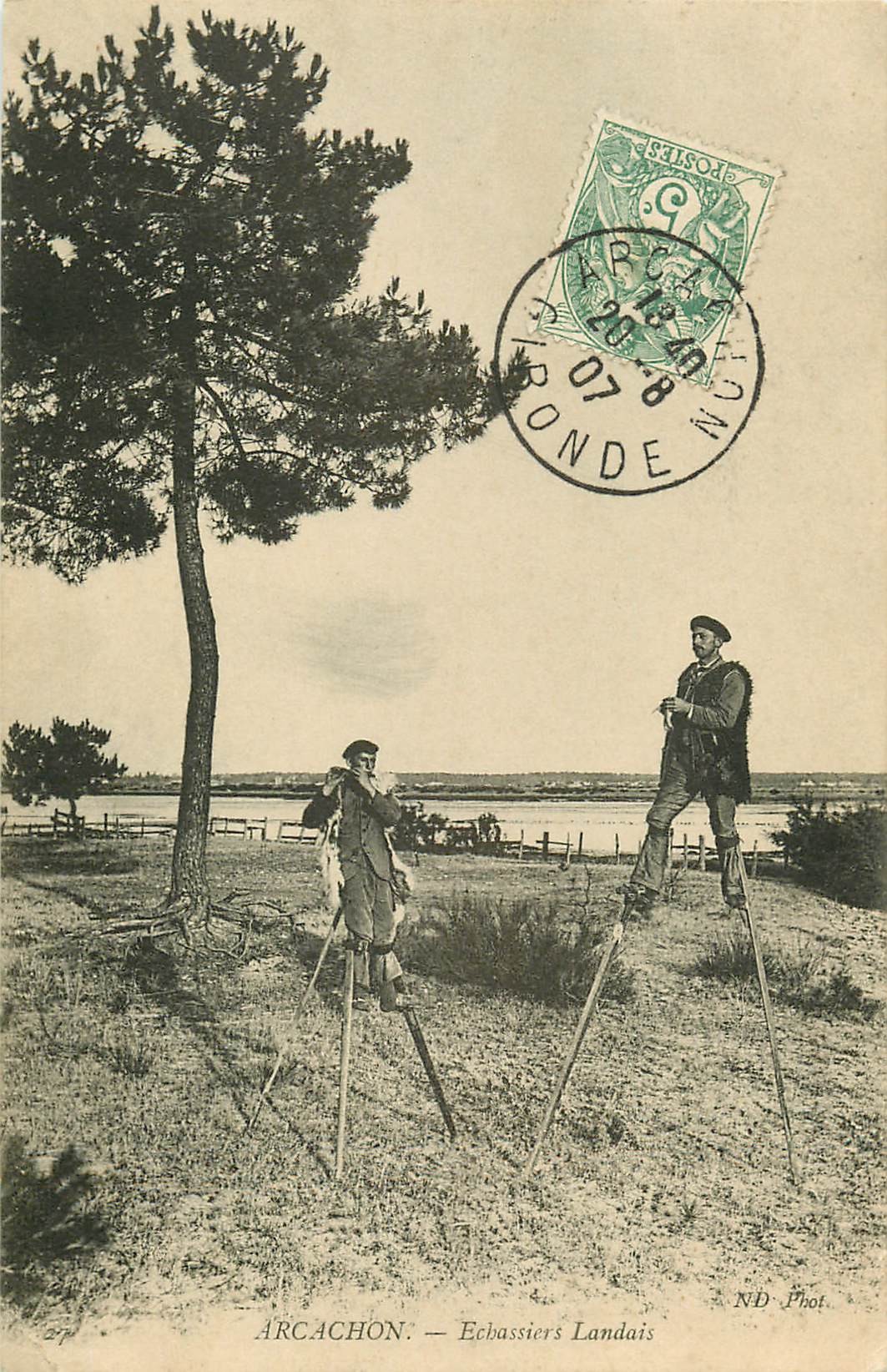 Carte Postale Les Landes | Le Bourlingueur