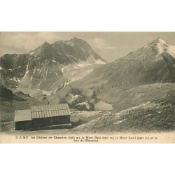 SUISSE. La Cabane et Lac de Chanrion Monts Gelé et Avril