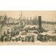 carte postale ancienne 14 TROUVILLE. Avant-Port arrivée du Bateau du Havre 1905