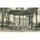 23 LA SOUTERRAINE. Kiosque à Musique devant l'Ecole Primaire de jeunes filles 1912