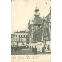 47 AGEN. Le Marché 1903