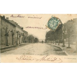 71 TOURNUS. Diligence Avenue de la Gare 1903