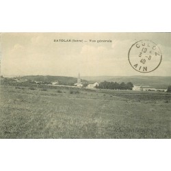 38 SATOLAS et BONCE. Vue sur le Village 1940