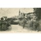 16 ANGOULEME. Promeneur et vue sur Saint-Ausonne 1917