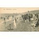 carte postale ancienne 14 TROUVILLE. Grosse animation sur la Plage 248