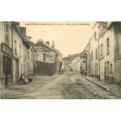 08 CHATEAU-PORCIEN. Boulangerie et Garage rue de la Morteau 1913