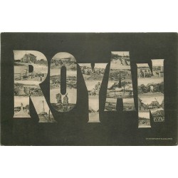 17 ROYAN. Carte fantaisie multivue 1905