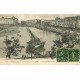 carte postale ancienne 14 TROUVILLE. La Touques et les Quais 1917