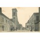 10 BRIENNE-LE-CHATEAU. Ecole Militaire sur Grande-Rue 1915