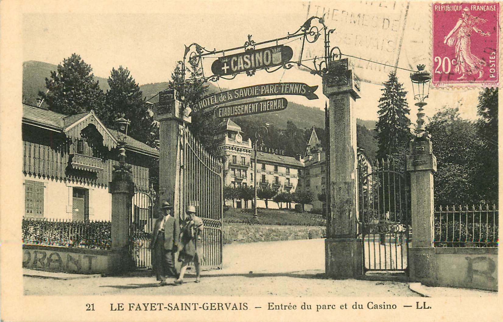 74 LE FAYETSAINTGERVAIS. Grand Hôtel de la Savoie 74 LE FAYETSAINTGERVAIS. Grand Hôtel de la Savoie