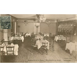 58 SAINT-HONORE-LES-BAINS. Restaurant Brasserie de la Poste 1931