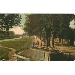 RASTATT. Murgdamm Promenade 1909