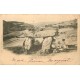 63 SAINT-NECTAIRE-LE-BAS. Fillettes sous le Dolmen vers 1900