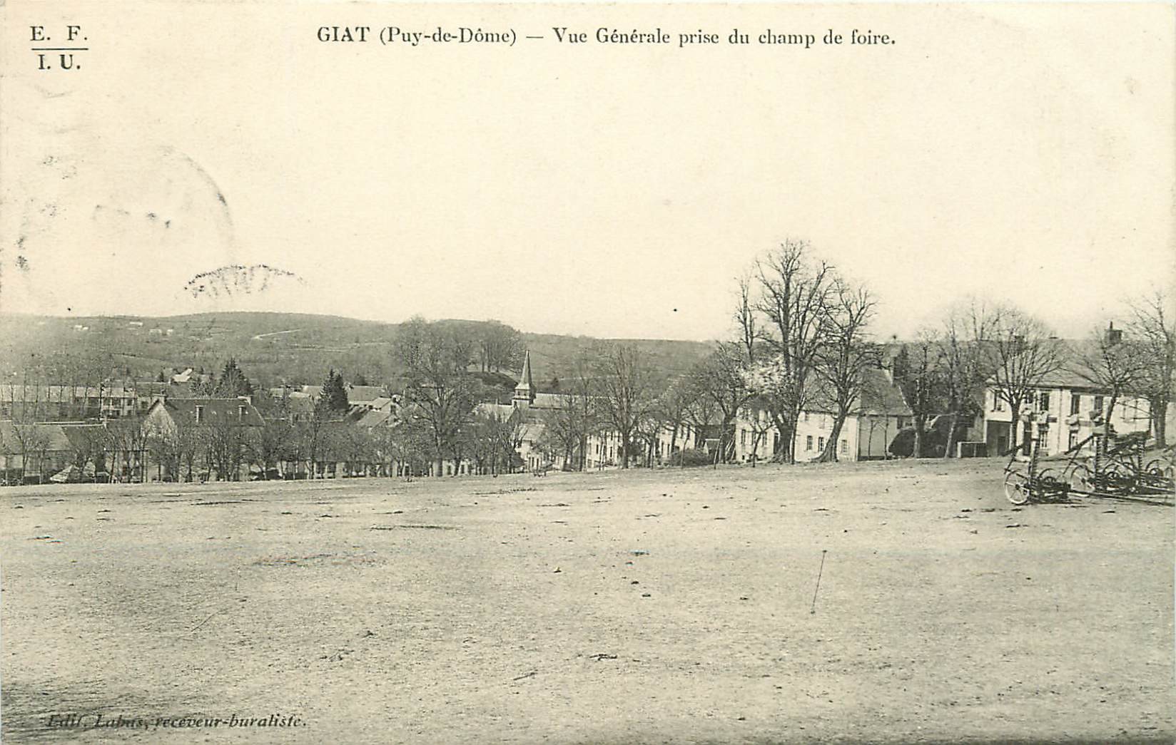 63 GIAT. Le Village et son Champ de Foire 1909