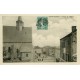 03 MONTAIGUET. Place de l'Eglise 1909