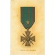 2 MEDAILLES MILITAIRES. La Croix de Guerre et La Légion d'Honneur.