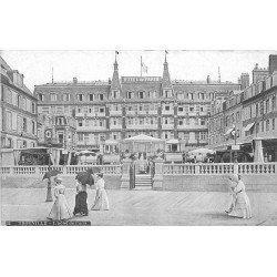 carte postale ancienne 14 TROUVILLE. Hôtel de Paris. Aqua Photo