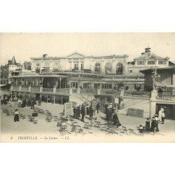 carte postale ancienne 14 TROUVILLE. Carmen au Casino