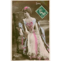 Spectacle Théâtre vers 1909 la Comédienne par Reutlinger " SOREL "