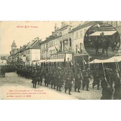 88 SAINT-DIE. Deux Compagnieq bataillon Chasseurs à Pied 1915