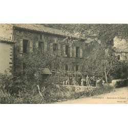 46 LARROQUE. Animation à l'Institution Saint-Joseph 1917