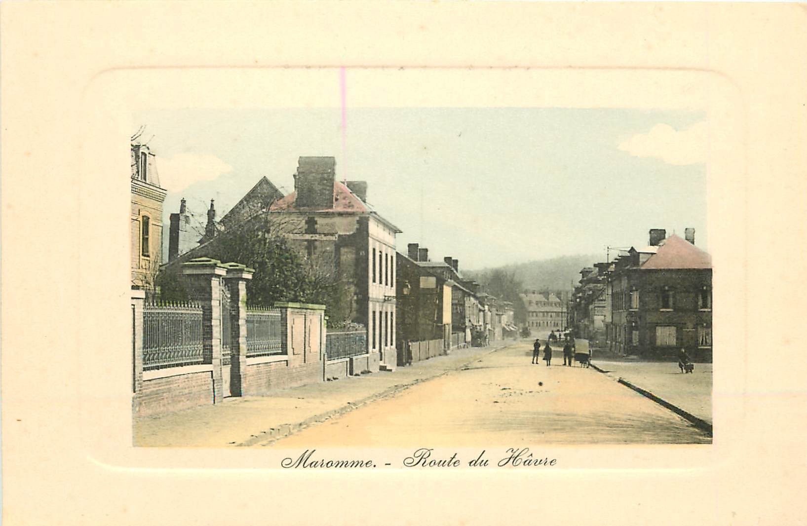 76 MAROMME. Route du Hâvre