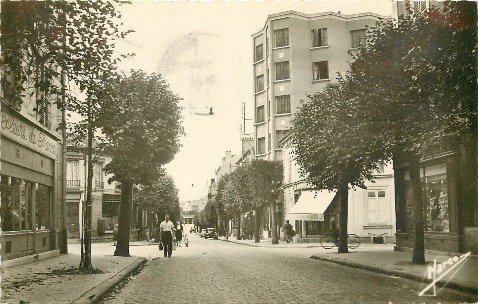 93 VILLEMOMBLE. Fleuriste Avenue Outrebon 1949