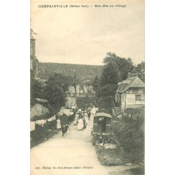 76 COMPAINVILLE. Une Fête au Village avec roulotte