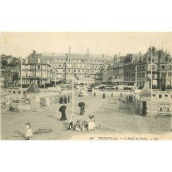 carte postale ancienne 14 TROUVILLE. Hôtel de Paris