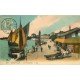 carte postale ancienne 14 TROUVILLE. La Poissonnerie 1921
