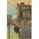 Italie. VENEZIA VENISE. Ognissanti Ponente carte grumelée 1903