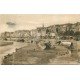 carte postale ancienne 14 TROUVILLE. Le Port à Marée basse 1906