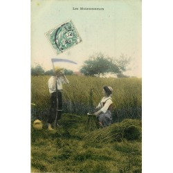 METIERS DE LA CAMPAGNE. Le Repos des Moissonneurs 1907