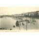 carte postale ancienne 14 TROUVILLE. Vue générale du Port 1906