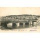 carte postale ancienne 14 TROUVILLE. Le Pont de la Gare 1904