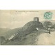 73 SEEZ environs. Villageois et cochon chercheur de truffes et Tour Châtelard 1906