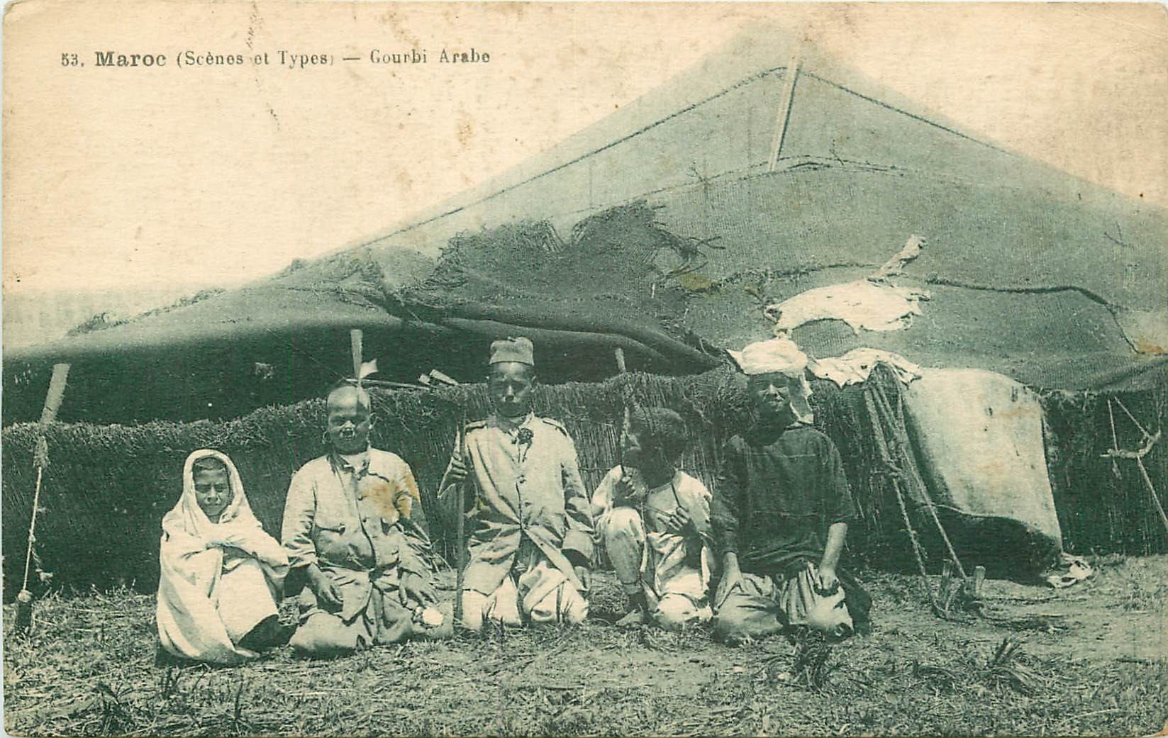 CPA Maroc Ancien - Scènes Et Types Du Maroc : Fripiers Arabes - Carte Postale 1900